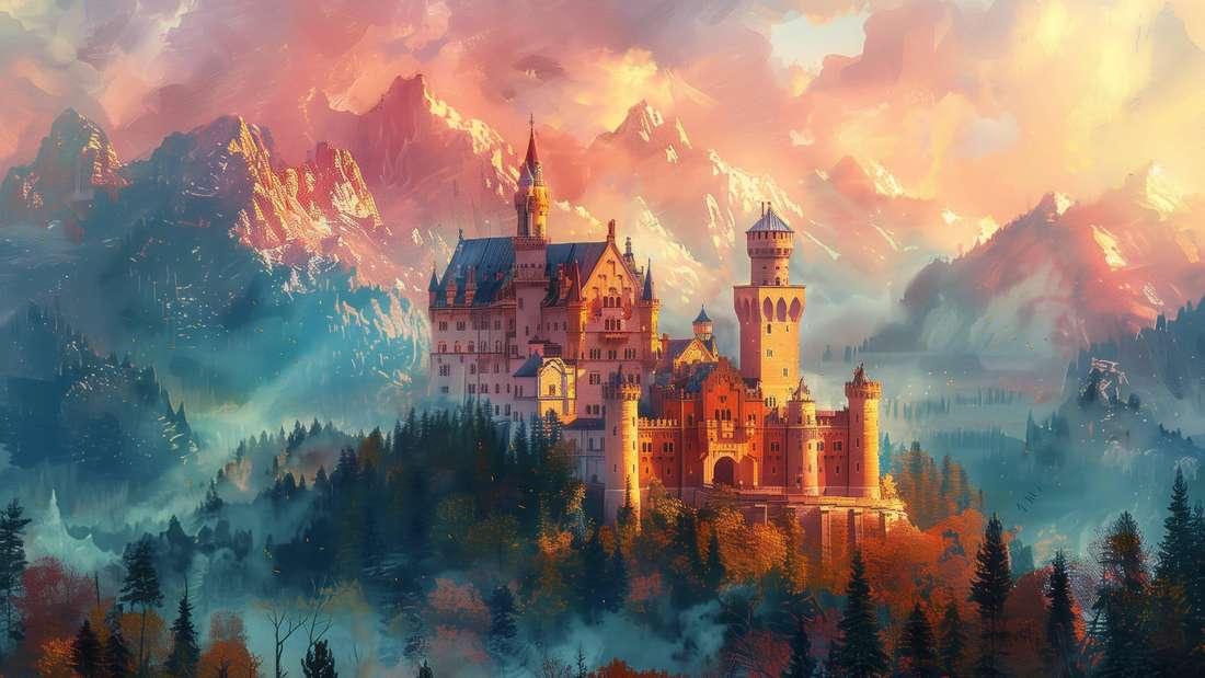 Das 2025 in die Welterbe-Liste der UNESCO aufgenommene Schloss Neuschwanstein ist auch im Winter jeden Besuch wert.
