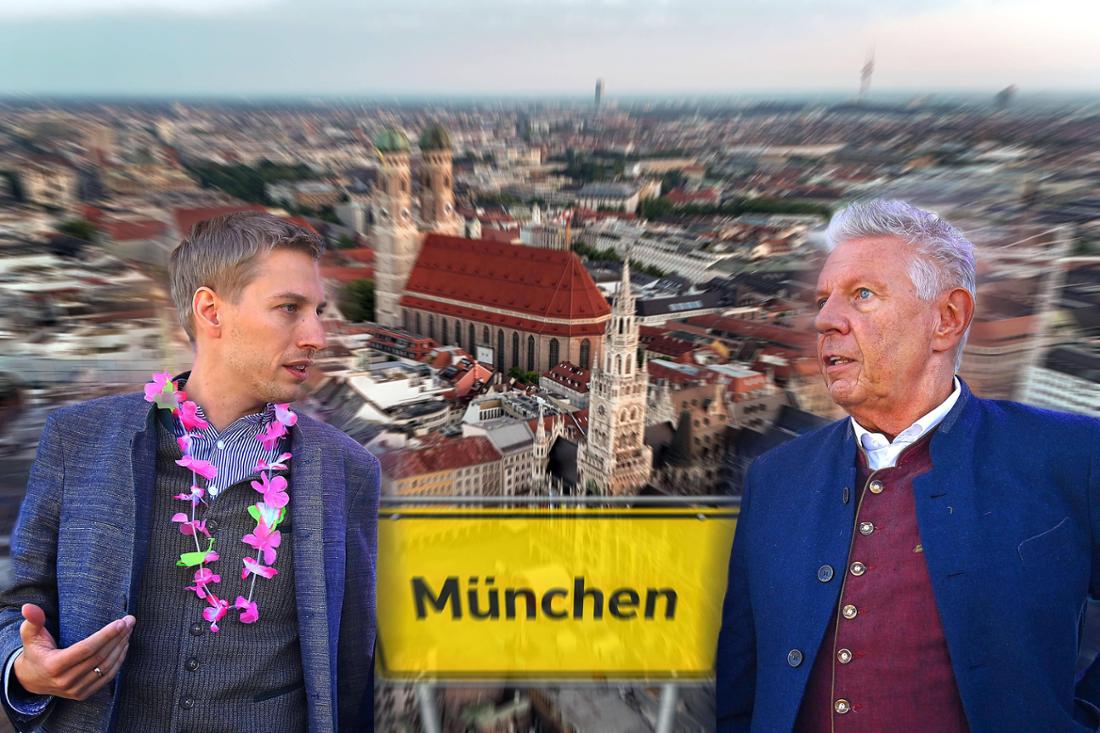Bei dieser Kommunalwahl kommt es zur Stichwahl zwischen Dieter Reiter (SPD) (r.) und Dominik Krause (Grüne). Doch sie sind nicht die ersten in München.