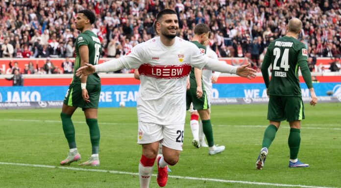 Nationalspieler treffen: Stuttgart vergrößert Wolfsburgs Abstiegssorgen